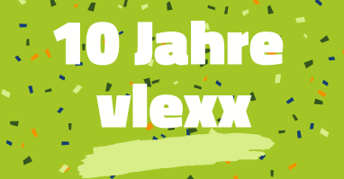Kachel Webseite 10 Jahre vlexx Seit 10 Jahren in der Region unterwegs!